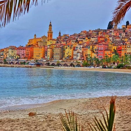 Charmant Studio Avec Coin Nuit - Vieille Ville Climatise Menton Exteriér fotografie