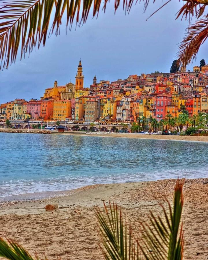 Charmant Studio Avec Coin Nuit - Vieille Ville Climatise Menton Exteriér fotografie